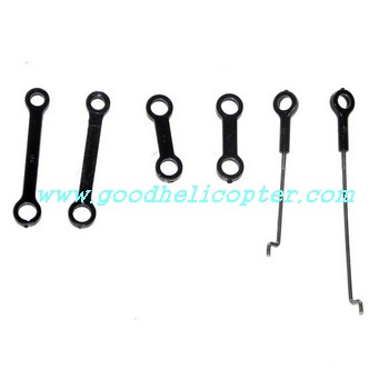 shuangma-9117 helicopter parts connect buckle set 6pcs - Click Image to Close